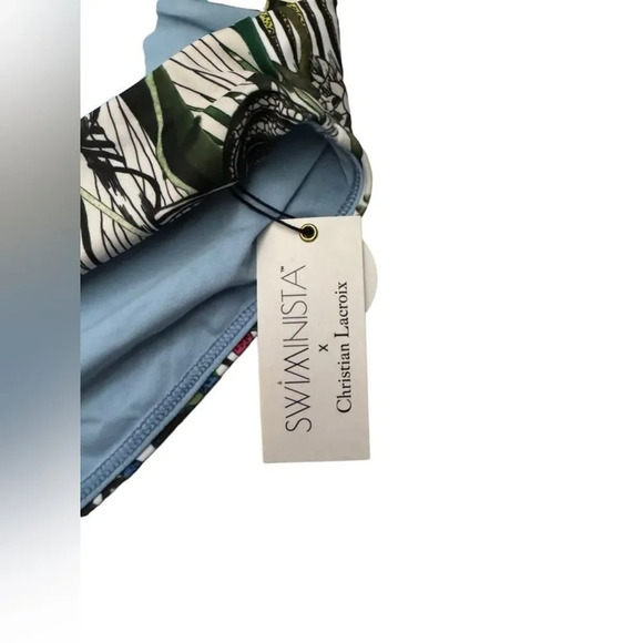 Swiminista x Christian Lacroix NWT Trpoical Large Bottom Recycled Swim - Picture 3 of 7